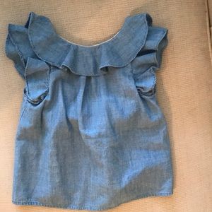 Crewcuts chambray shirt